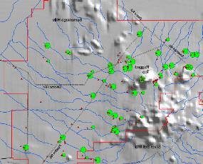 Distribution map - Northeastern